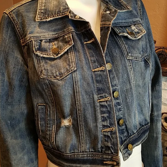 Refashioned jean jacket - Picture 2 of 5